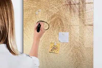 Magnetická tabule na kreslení se vzorem stínu palmových listů
