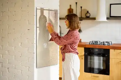 Magnetická tabule na kreslení se vzorem stínu palmových listů
