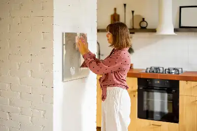 Magnetická tabule na kreslení se vzorem stínu palmových listů