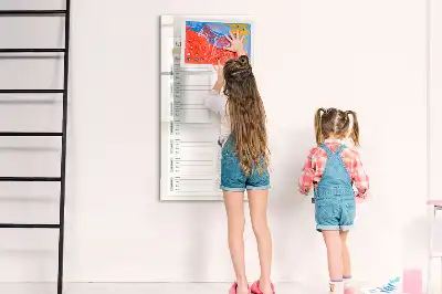 Magnetická tabule na kreslení týdenní plán jídelníčku