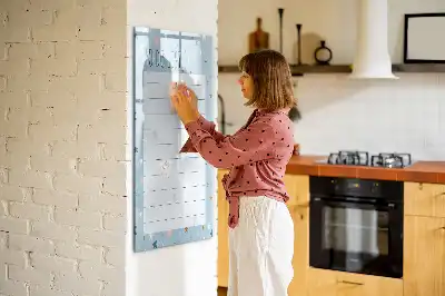 Magnetická popisovací tabule na seznam úkolů