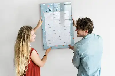 Magnetická popisovací tabule na seznam úkolů