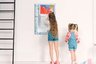 Magnetická popisovací tabule na seznam úkolů