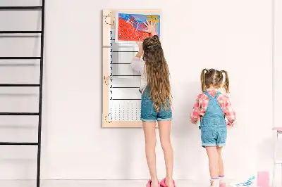 Magnetická tabule na kreslení seznam úkolů
