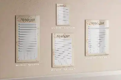 Magnetická tabule na kreslení seznam úkolů