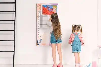 Magnetická tabule na kreslení se seznamem úkolů