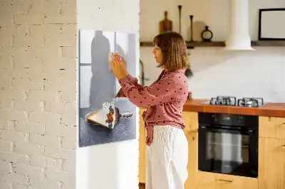 Magnetická popisovací tabule motivy kousek dortu