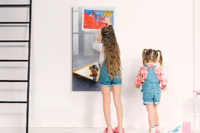 Magnetická popisovací tabule motivy kousek dortu