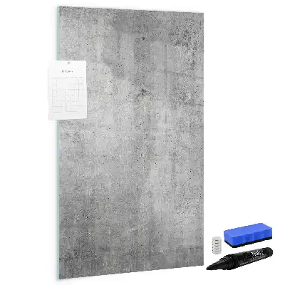 Magnetická tabule na kreslení světlý beton