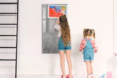 Magnetická tabule na kreslení světlý beton