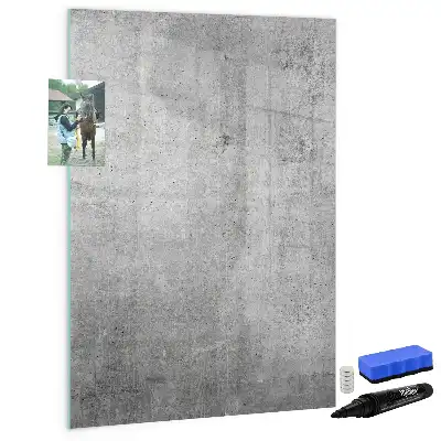 Magnetická tabule na kreslení světlý beton