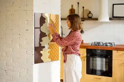 Magnetická kreslicí tabule ve tvaru zmrzliny s polevou