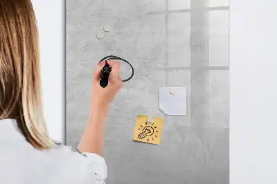 Magnetická popisovací tabule ve vzhledu světlého betonu