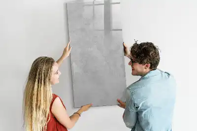 Magnetická popisovací tabule ve vzhledu světlého betonu
