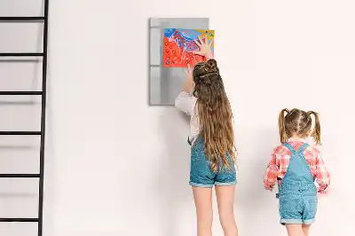 Magnetická popisovací tabule ve vzhledu světlého betonu