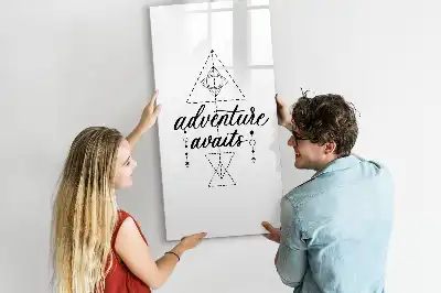 Magnetická tabule na kreslení v motivu Dobrodružství