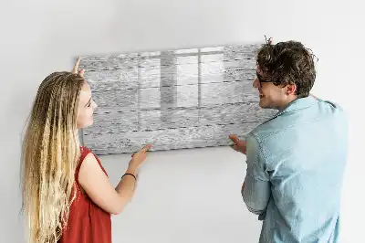 Popisovatelná magnetická tabule dřevěné panely