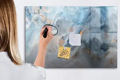 Magnetická kreslící tabule s mramorovým vzorem