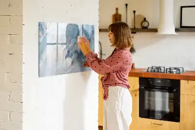 Magnetická kreslící tabule s mramorovým vzorem