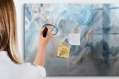 Magnetická kreslící tabule s mramorovým vzorem