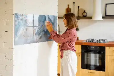 Magnetická kreslící tabule s mramorovým vzorem