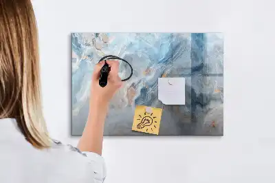 Magnetická kreslící tabule s mramorovým vzorem