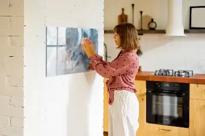Magnetická kreslící tabule s mramorovým vzorem