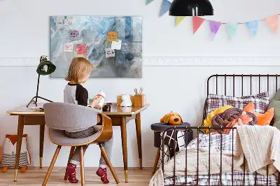 Magnetická kreslící tabule s mramorovým vzorem