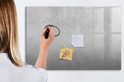 Popisovatelná magnetická tabule v designu kamenné zdi