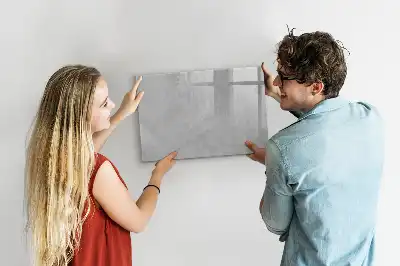Popisovatelná magnetická tabule v designu kamenné zdi
