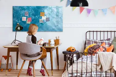 Popisovatelná magnetická tabule mořská voda