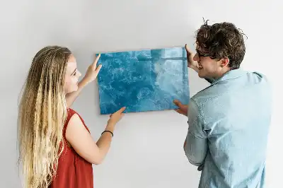 Popisovatelná magnetická tabule mořská voda