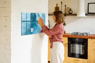 Popisovatelná magnetická tabule mořská voda