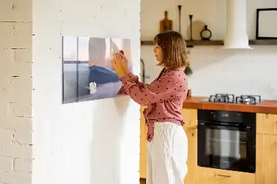 Magnetická kreslící tabule krásná krajina