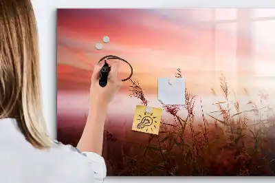 Magnetická kreslící tabule v designu Mlhavé ráno