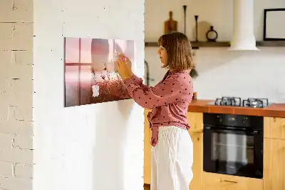 Magnetická kreslící tabule v designu Mlhavé ráno