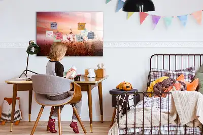 Magnetická kreslící tabule v designu Mlhavé ráno