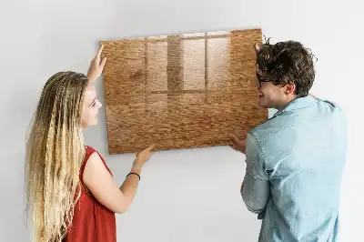 Magnetická kreslící tabule světlé dřevo