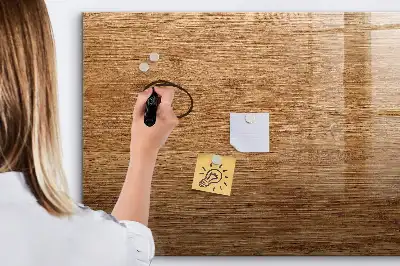 Magnetická kreslící tabule světlé dřevo