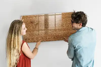 Magnetická kreslící tabule světlé dřevo