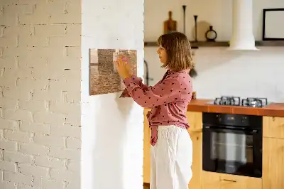 Magnetická kreslící tabule světlé dřevo