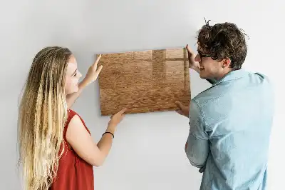 Magnetická kreslící tabule světlé dřevo
