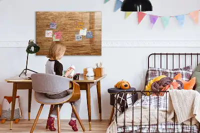Magnetická kreslící tabule světlé dřevo