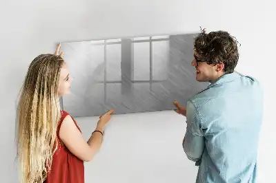 Magnetická kreslící tabule na kovovou zeď