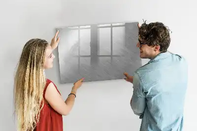 Magnetická kreslící tabule na kovovou zeď