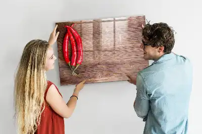 Magnetická popisovatelná tabule papričky