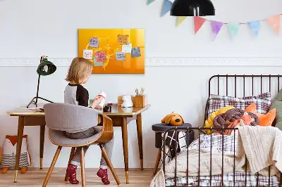 Magnetická popisovatelná tabule ve tvaru pomeranče