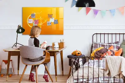 Magnetická popisovatelná tabule ve tvaru pomeranče