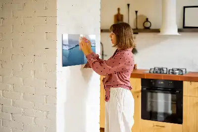 Popisovatelná magnetická tabule v provedení Detail vody