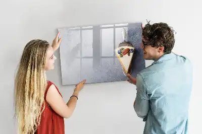 Magnetická popisovatelná tabule ve tvaru kousku dortu